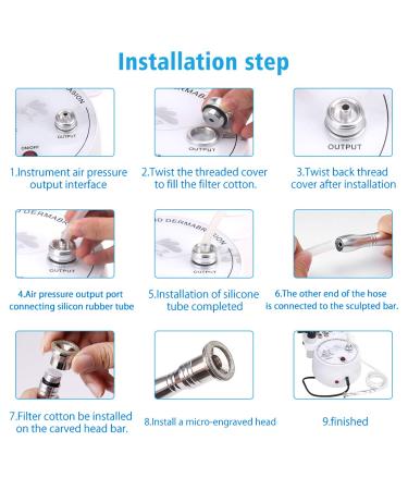 Beauty Star 3-in-1 Portable Diamond Microdermabrasion Machine with Vacuum & Spray - Buy Online on GoSupps.com