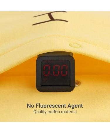 JiAmy Newborn Baby Romper Cotton Footie Long Sleeve Sleepsuit Pajamas - Yellow Lion | 0-3 Months - Buy Online on GoSupps.com