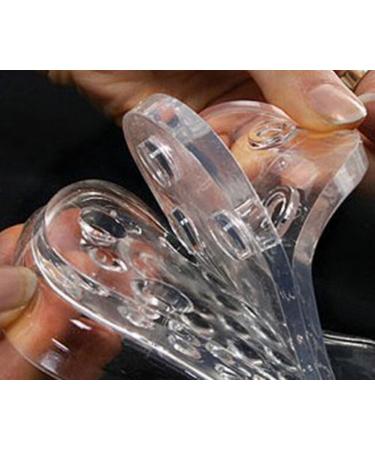 Silicone Heel Cushion - 5 Layer Gel Inserts for Men & Women | Soft Gel Anti-Slip Insole for Comfort & Support - Buy Online on GoSupps.com