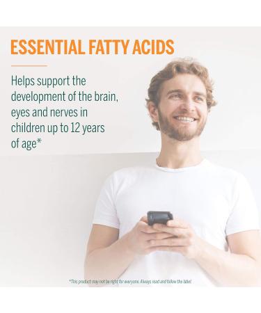 Genestra Brands - Super EFA Liquid - Omega-3 Fatty Acids EPA and DHA for Cardiovascular Brain Eye and Nerve Support* - 500 ml Liquid - Natural Orange Flavour - Buy Online on GoSupps.com