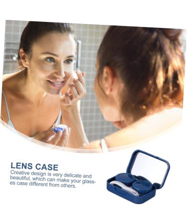 Solustrie 4Tlg Care Box for Colored Contact Lenses - Travel Package - Korean Design - 6 Plastic Cases (6.5x4.5x2cm) - Perfect for International Shipping - Buy Online on GoSupps.com