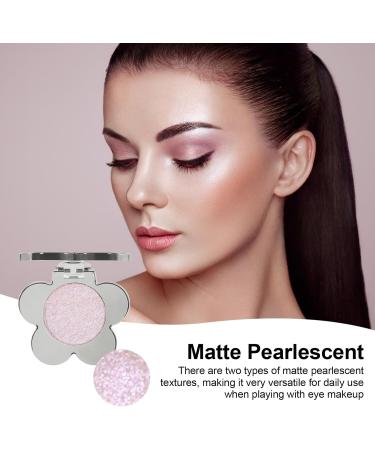 Matte Eyeshadow Singles Travel Eyeshadow Palette | Eyeshadow Makeup Highlighter Matte Flower Shape Eye Shadow Long Lasting Wear Glitter Primer Palette 203 - Buy Online on GoSupps.com