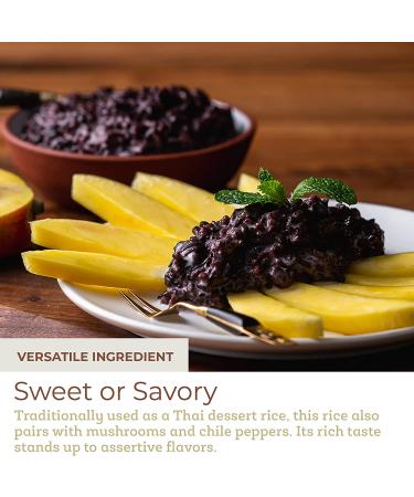 Fresh & Wild Exotic Purple Sticky Rice and Jasmine Rice Blend from Thailand - 1 lb - Buy Online on GoSupps.com