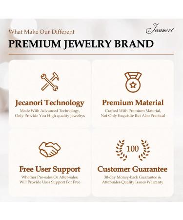 Jecanori Titanium Steel Magnetic Bracelet for Women | 3800 Gauss Ultra Strength Magnets | Adjustable Wristband - Gift Box Included - Buy Online on GoSupps.com