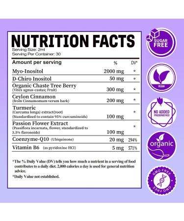 AuraraNeNourish 2 Pack Cortisol Supplement Gummies & Myo-Inositol & D-Chiro Inositol Drops for Women Men - Buy Online on GoSupps.com