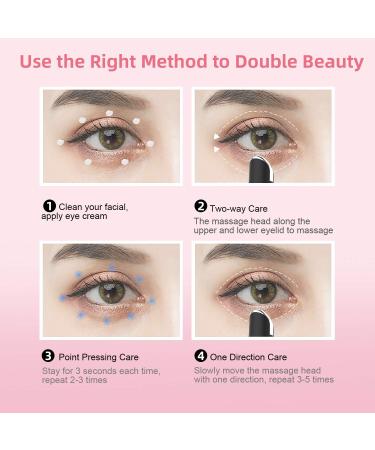 PELCAS Eye Massager Wand - Four Modes USB Rechargeable, Green | Facial Skin Care Device - Buy Online on GoSupps.com