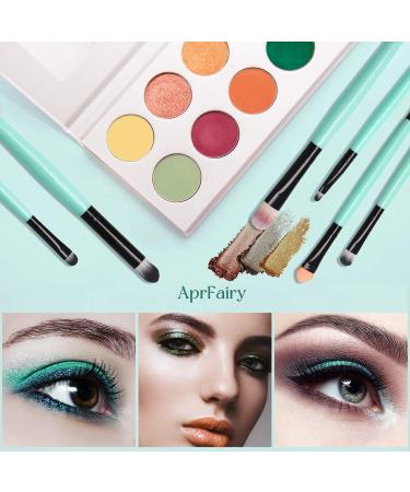 AprFairy 20-Piece Eye Makeup Brushes Set | Professional Eyeshadow & Eyeliner Blending Brushes with Soft Synthetic Wool - Buy Online on GoSupps.com