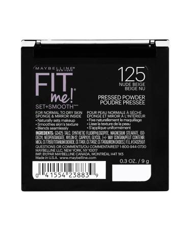 Maybelline Fit Me Set + Smooth Powder Makeup Nude Beige 0.3 oz - Pack of 1 - Buy Online on GoSupps.com
