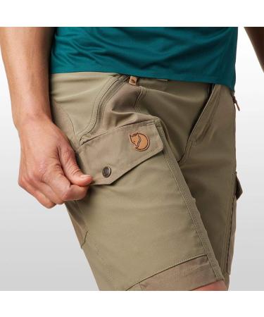 Fj llr ven Women's Nikka Curved Shorts W 42 - Olive Green Lightweight Outdoor Shorts | International Shipping Available - Buy Online on GoSupps.com
