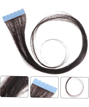FOMIYES straight hair extensions clip synthetic hair clip seamless hair extension human hair extensions blonde clip human remy hair clip in hair extensions full head clip pu Miss extend - Buy Online on GoSupps.com