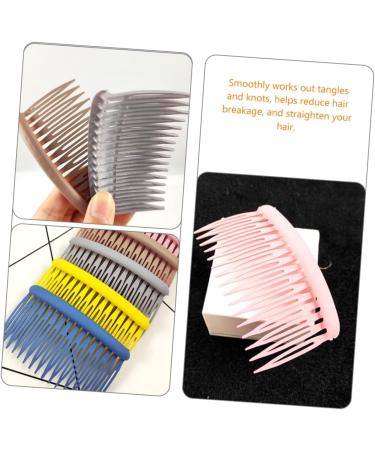 DRESSOOS 12 Pieces Plastic Hair Comb Flower Headpieces for Women Girl Matte Hair Clips Hair Clips Hair Combs Side Female Hair Combs Women Bow - Buy Online on GoSupps.com