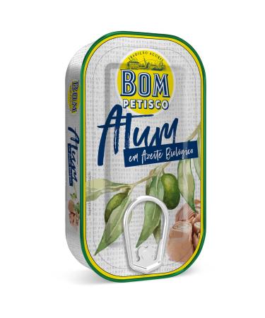 Whole tuna in olive oil "Bom Petisco" Or 1 can of 120g