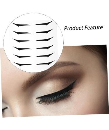 36 Pairs Glitter Eyeliner Double-sided Tape Eyeliner Stencil Sticker Self-adhesive Eyeliner Sticker Instant Double Eyelid Strips Invisible Eye Line Strips Double Eyelid Stickers HONMEET - Buy Online on GoSupps.com