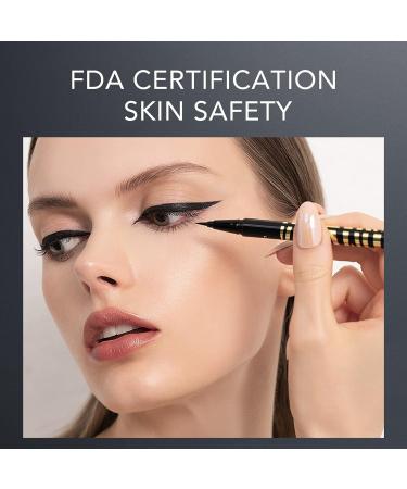 CARSLAN Stay All Day Liquid Eyeliner - Waterproof, Smudgeproof, 12H Long Lasting, Very Black - 1 Count - Buy Online on GoSupps.com