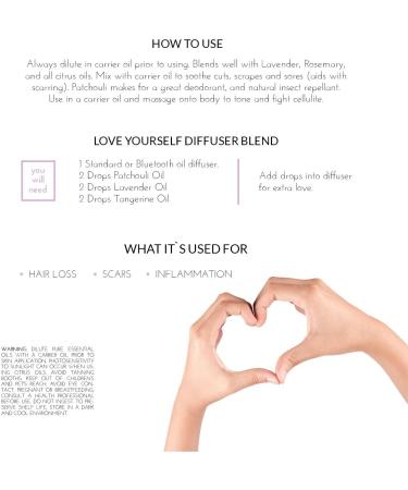 Artnaturals Patchouli Oil 0.5 fl oz - Pure Essential Oil for Aromatherapy & Skincare - Buy Online on GoSupps.com