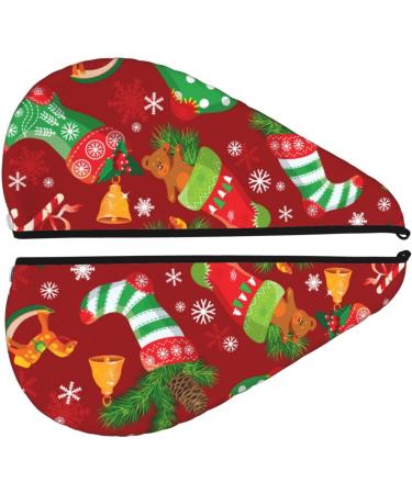 Microfiber Hair Drying Cap - Soft & Absorbent Towel Wrap for Quick Drying Curly Long & Thick Hair | Perfect for X-Mas & New Year Gifts - Buy Online on GoSupps.com