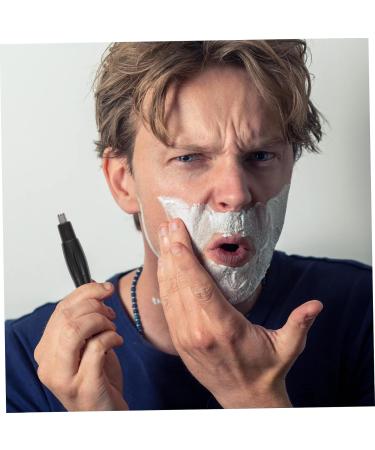 Solust Nose Hair Trimmer - Electric Nasal Hair Cutter & Facial Trimmer for Men | Efficient Hair Removal - Buy Online on GoSupps.com