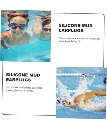 NOLITOY 24 Pairs Silicone Ear Buds Set | Washable Anti-Noise Swimming Earbuds for Practical Learning & Multipurpose Use - Shop Internationally - Buy Online on GoSupps.com