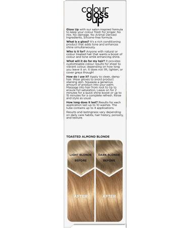 Clairol Colour Gloss Up Conditioner - Toasted Almond Blonde 130ml - Buy Online on GoSupps.com