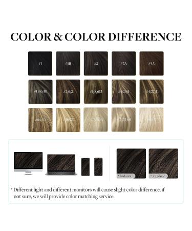 DOORES 18 Dark Brown Wire Hair Extensions - 95g Remy Human Hair, Natural Straight Invisible Hairpiece - Buy Online on GoSupps.com