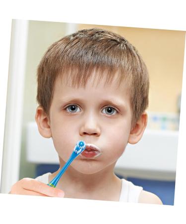 GLEAVI Electric Toothbrush Set for Kids - U Shaped Automatic Battery Toothbrush for Toddlers - Effective Shock Absorption & Easy Clean - Buy Online on GoSupps.com