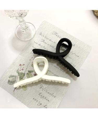 Venhay 4.3 Inch Hair Claw Clips - No Slip Matte Jaw Butterfly Clips for Women and Girls - 4 Pack - Buy Online on GoSupps.com