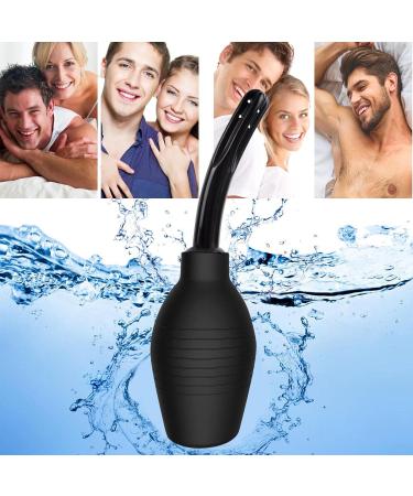 AWAVM 310ML Anal Douche Enema Bulb - Vaginal Cleaner for Men and Women - Safe & Comfortable Rubber Douche Kit - Buy Online on GoSupps.com