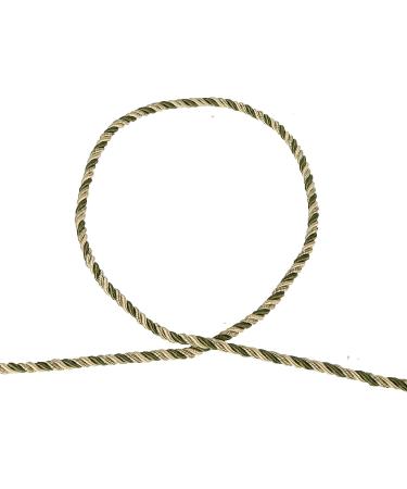 Bel Avenir 6mm Twisted Cord Rope Trim | 16 Yards Nylon Craft Decor | Mix Green | Sewing, Crafts, Upholstery - Buy Online on GoSupps.com