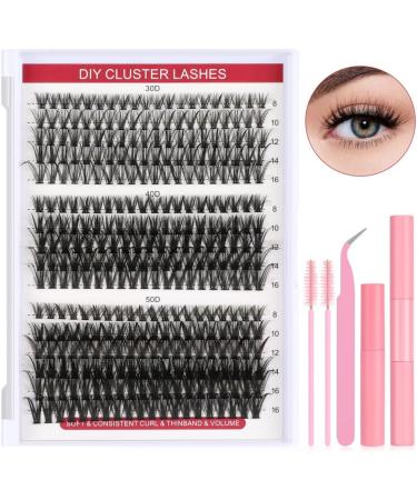 Laluerck DIY Eyelash Extension Kit with Lash and Seal and Lash Applicator Tools for Self Application at Home Combination 1 - Buy Online on GoSupps.com