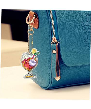 TEHAUX 8 Pcs Key Kids Juices Juice Bottles for Kids Resin Keychain Milk Manual Fruit 5d - Buy Online on GoSupps.com