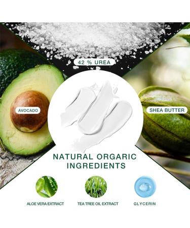 Urea Foot Cream Urea Cream for Feet Urea Foot Cream 40% Foot Cream for Cracked Heels and Dry Skin Deep Moisturizing Callus Remover Nourishes Soften For Feet Knees Hand - Buy Online on GoSupps.com