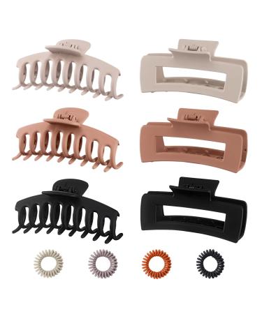 Kavya hair clip big thick hair hair clips big slide-resistant hair clip rectangular hair clips women 11 cm hair clip hair jewelry set-4