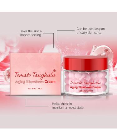  G n rique Tomato Face Cream Moisturizing Facial Cream In Tomato Capsules Double Texture Ampoule Capsules Firming Moisturizing And Skin Care - Buy Online on GoSupps.com