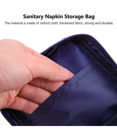 Fomiyes 4-Piece Storage Bag Set | Women's Period Bandages & Pad Holder | Travel Multifunctional Pocket Organizer - Buy Online on GoSupps.com