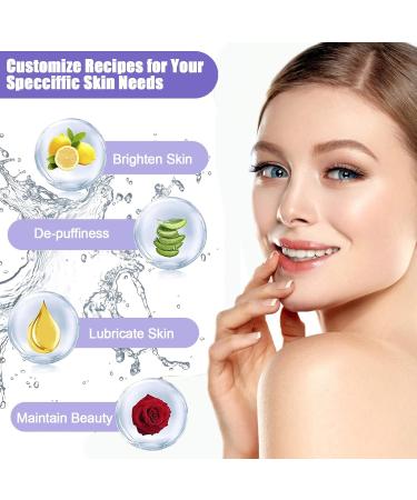 Rose Flower Ice Roller for Face, Eyes, and Body with Round Ice Mold - Reduce Puffiness, Minimize Pores, Sunburn Repair, Beauty Care Tool - LeakProof | Diamond #6 - Buy Online on GoSupps.com