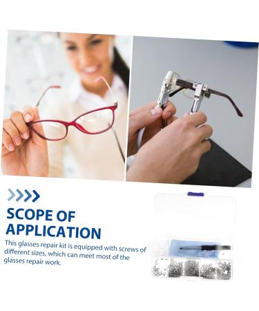 Premium Lurrose Glasses Repair Set - Precision Screwdriver & Accessories for Sunglasses & Eyeglasses - Buy Online on GoSupps.com