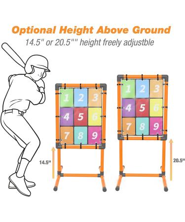 Premium Strike Zone Target for Wiffle Ball and Blitzball - Improve Pitching Accuracy - Buy Online on GoSupps.com