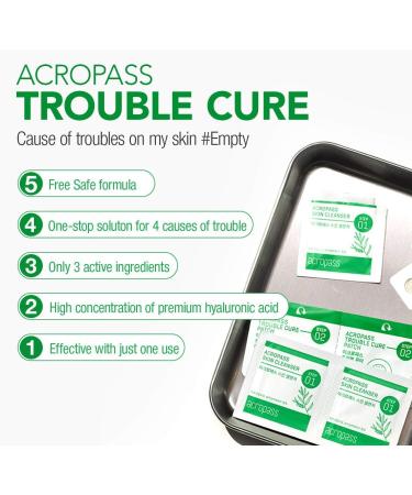 [Acropass] Trouble Cure Plus - Instant Acne Pimple Patch with Hyaluronic Acid Micro Structure - Buy Online on GoSupps.com