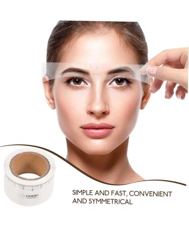POPETPOP 1 Roll Stickers Eyebrow Stencil Eye Brow Eyebrow Mapper Labeling Eyebrow Trimming - Buy Online on GoSupps.com