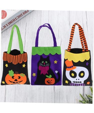 PRETYZOOM 3pcs Halloween Handbag Candy Bag Candy Bags Candy Halloween Candy Bag Props Portable Child - Buy Online on GoSupps.com