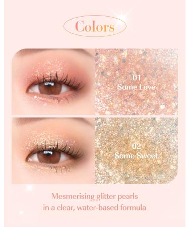 AMTS Webtoon True Beauty Liquid Glitter Eyeshadow Highlighter | Korean Makeup Long Lasting & Highly Pigmented - Buy Online on GoSupps.com