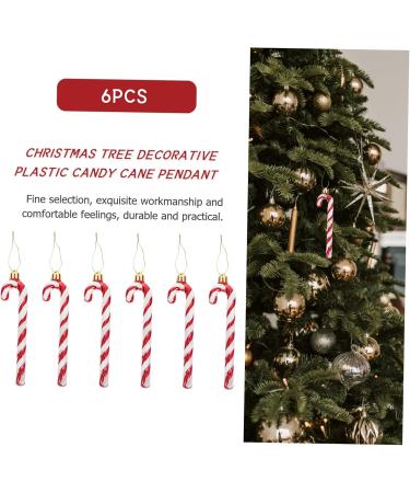 Artibetter 12 Pcs Crutch Pendant Kidcraft Playset Chritmas Candy Xmas Christmas Supplies Ornaments Mini Child - Buy Online on GoSupps.com