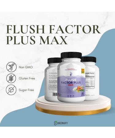 GREENVIFY Flush Factor Plus Max Natural Essences Natural Joint Support Supplement 60 Capsules 20 Days Supply Gluten Free Sugar Free Non-GMO Made in USA (1) - Buy Online on GoSupps.com