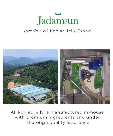 Jadamsun Apple Konjac Jelly (20pc) - Low Calorie Korean Fruit Smoothie Snack for Diet | Sugar Free - Buy Online on GoSupps.com