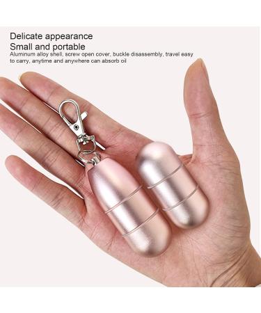 Qukaim Mini Volcanic Roller Volcanic Face Roller 2 in 1 Reusable Mini Volcanic Stone Oil Absorbing Stick for Facial Skin Care - Buy Online on GoSupps.com