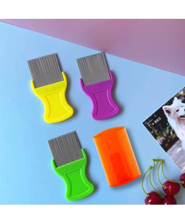 LULJY 7-Piece Head Hair Comb Set for Fine Hair Removal and Dandruff Grooming - Buy Online on GoSupps.com