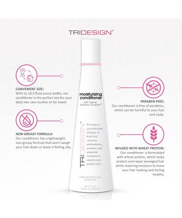TRI Design Hair Care Bundle: Flexible Hold Aerogel Hairspray & Moisturizing Conditioner for Men & Women Volumizing Hairspray & Hydrating Conditioner for Curly Straight & Wavy Hair 10.5 oz Each - Buy Online on GoSupps.com