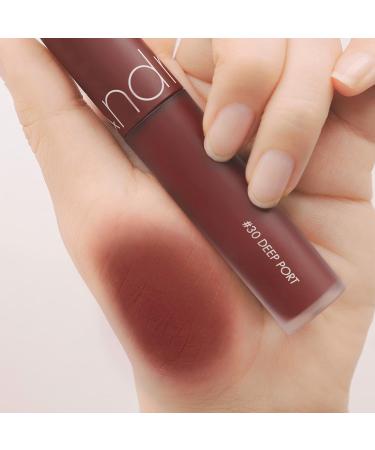 rom&nd Zero Velvet Tint Velvet Winery Edition | Long-Lasting Smudge-Resistant Matte Lip Tint in Deep Port | K-Beauty Velvety Matte Stain - Buy Online on GoSupps.com