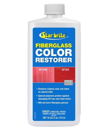 STAR BRITE Fiberglass Color Restorer With PTEF - 16 OZ (081816PW) - Buy Online on GoSupps.com