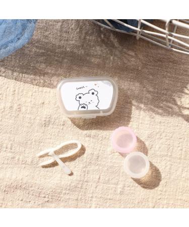 Lonsvttu 2 Pack Contact Lens Cases - Stylish Storage for Travel & Outdoor Activities - Durable & Compact Contact Lens Containers - Buy Online on GoSupps.com